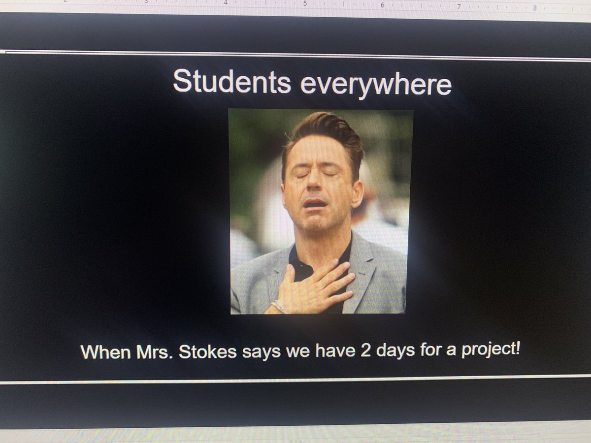 mrsSLStokes's tweet photo. One of my fav projects with my Desktop kids! They follow a set of skills in Google to create a Meme template. They never disappoint with the laughter!        Not sure if I should be excited or offended by this one! https://t.co/691RHLFCUc