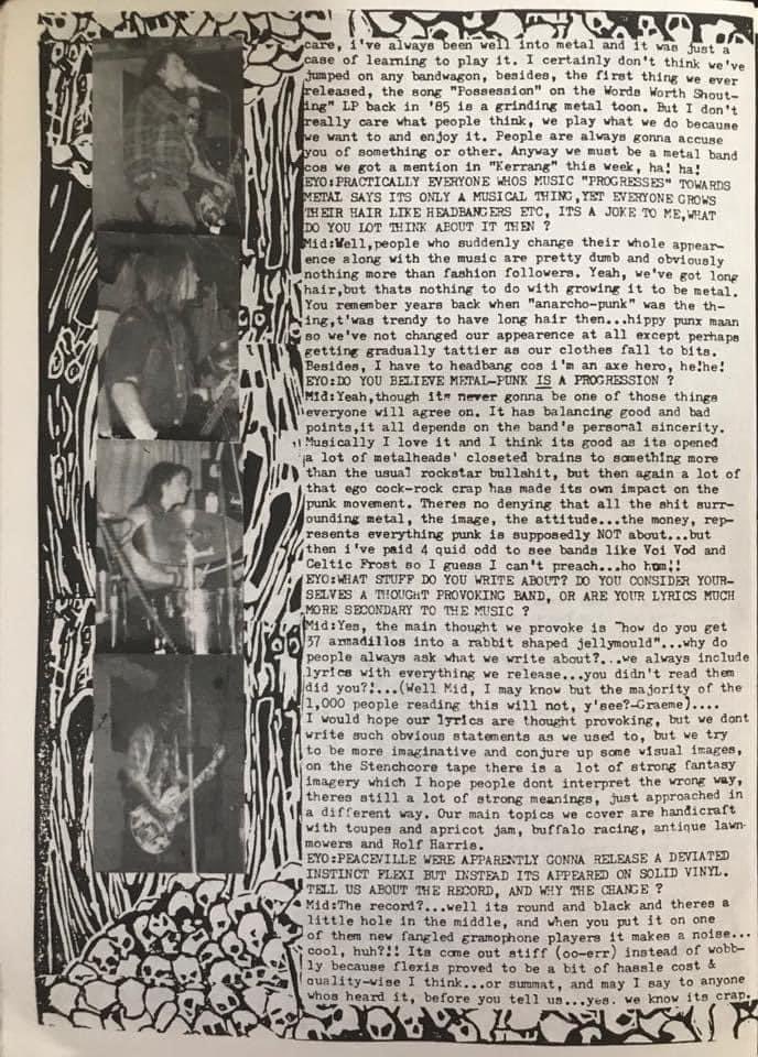 evolstak's tweet photo. DEVIATED INSTINCT インタヴュ-
11 Years On Ninth Issue ~ August 1987
#deviatedinstinct https://t.co/A9cezhNdwd