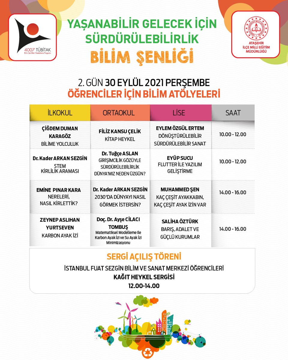 Ataşehir İlçe Millî Eğitim Müdürlüğü tweet media