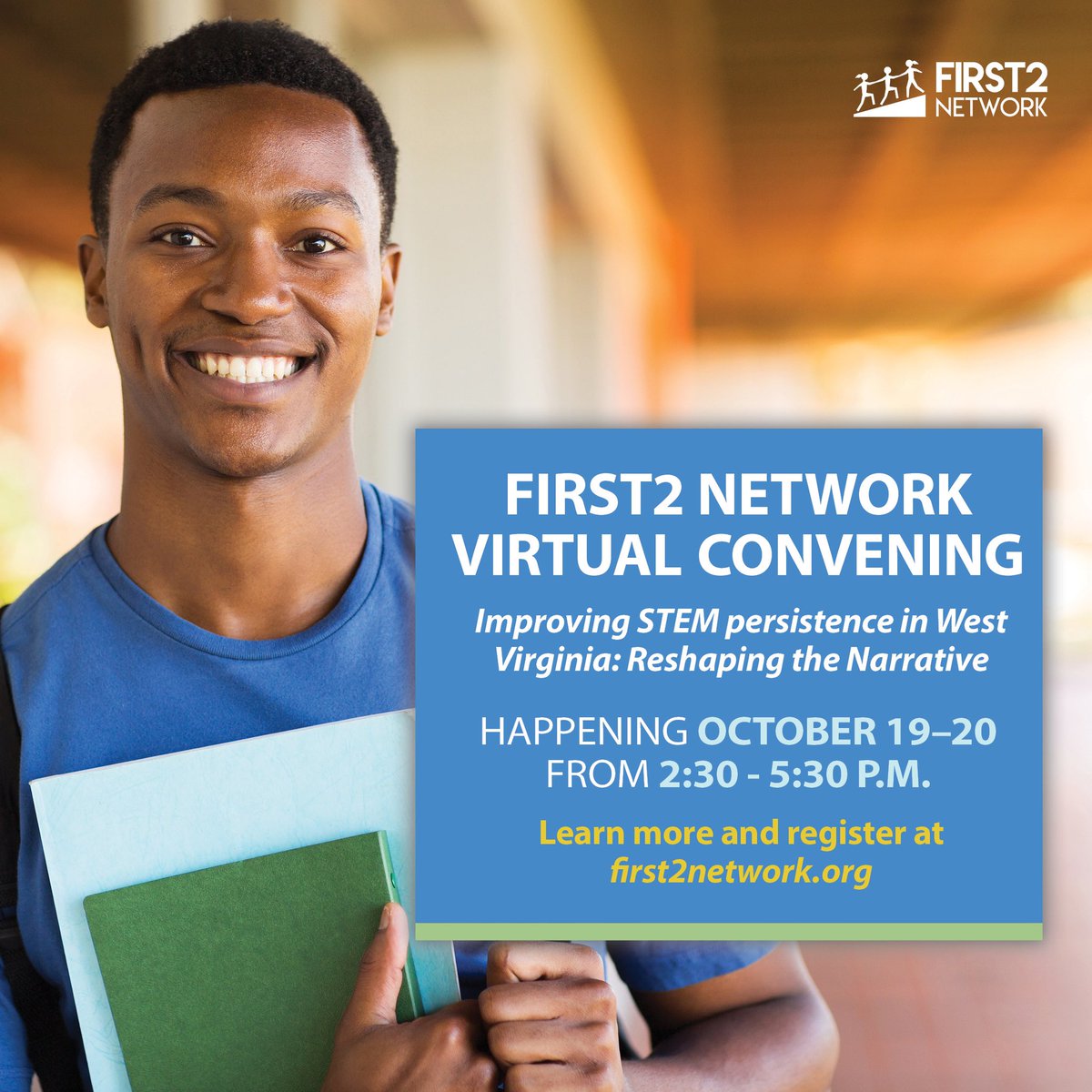 First2Network's tweet photo. Help reshape the narrative of how to help first-generation students succeed in STEM. Attend the First2 virtual convening, Oct 19-20! We will be happy to have you
#NSF #First2Network #STEMeducation #STEM #WV https://t.co/PNmKamYJi1