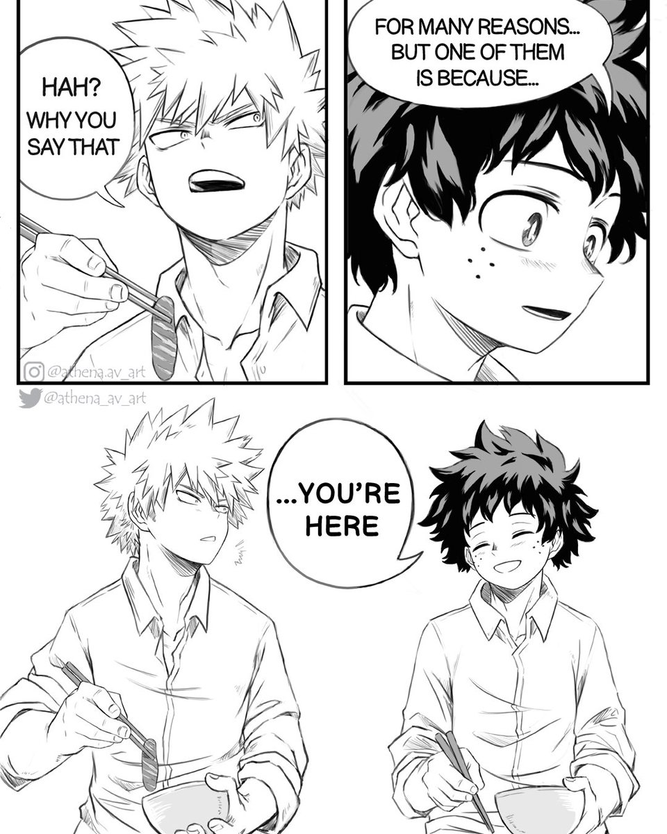 I'm so blessed... 💚🧡 
Part 1/2
.
#comic #MyHeroAcademia #bakudeku #BKDK #BokuNoHeroAcademia #BNHA 