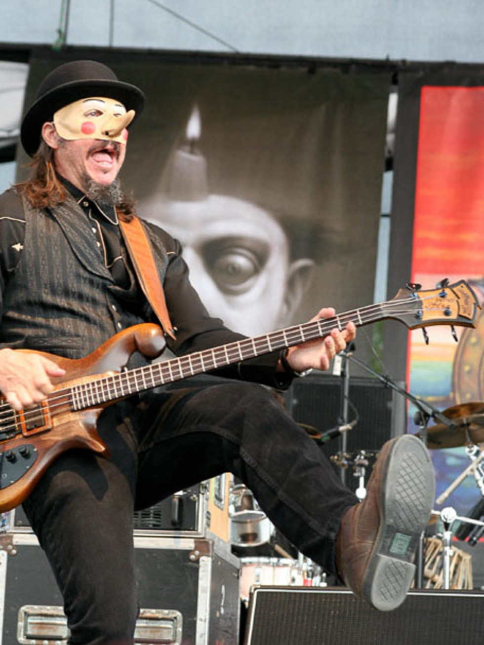 Happy 58th birthday to the best bassplayer ever. 
Les Claypool  