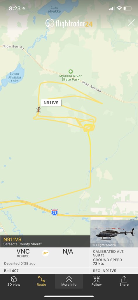 Crazie4Colleen's tweet photo. I’ve been sucked in, downloaded Flightradar24… I hope they #BrianLaundrie ASAP, we need answers. Gabby and her family deserve answers. #justiceforgabbypetito @WFLANews https://t.co/k8w8qNZnPe