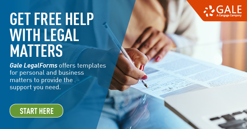 Patents, trademarks, leases…OH MY. Need help understanding how to file or develop documents? <a href="/galepublic/">Gale Public</a> LegalForms can help! infotrac.galegroup.com/itweb/lln_pcal…