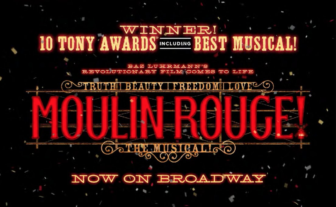 bswibes's tweet photo. Congrats to @MoulinRougeBway, @GlobalCreatures, @TriptykStudios and everyone involved with #TonyAwards2021 10-time winner #moulinrougethemusical BEST MUSICAL. https://t.co/g41GCxg8mn