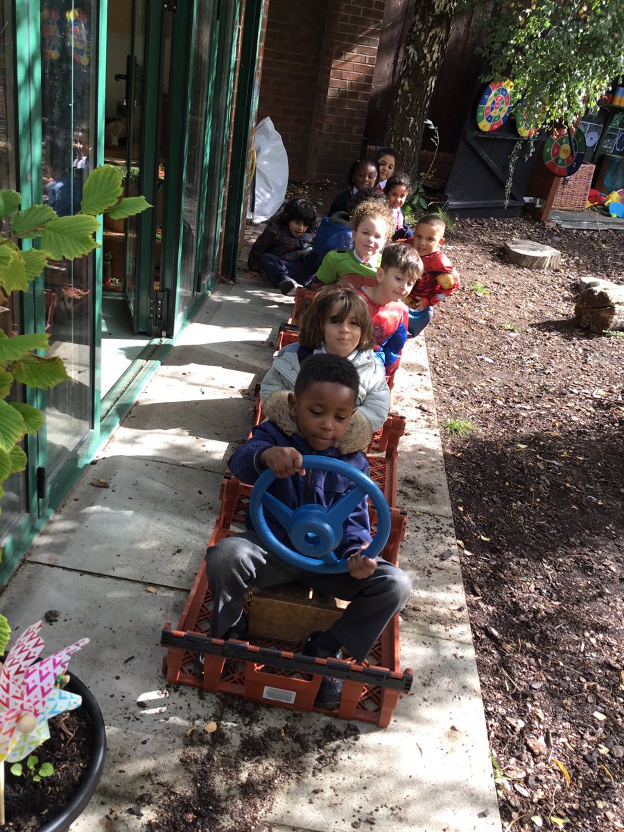 RecPleasant's tweet photo. @PleasantStPrim @nmcnplc @NetworkRailLIV @pleasantstreads Coincidentally 🤔 The children made a train in our outdoor environment this afternoon. They made makeshift tickets as they visited the zoo, the beach and the supermarket 🚂 @pleasantsteyfs https://t.co/3RA0JGgf4Y