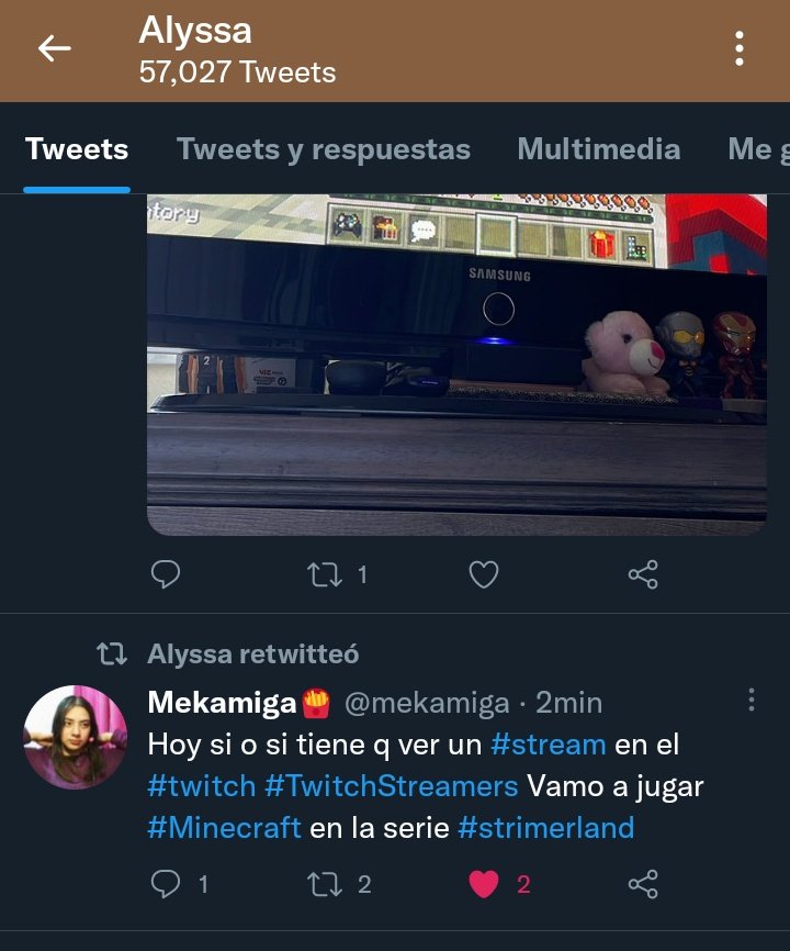 mekirss's tweet photo. Porqué @retwitticGames me #retwitteo?
O_O muchas gracias💕 https://t.co/TNtzXAwGSE