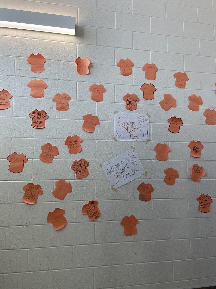 Tomorrow we take time for National Truth and Reconciliation day.  All classes will meet at their designated location on the school.  Remember to wear your orange shirt <a href="/viswrdsb/">Vista Hills PS</a>