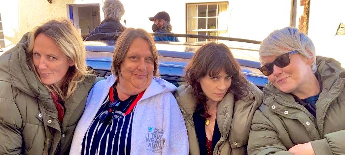 helenbehan's tweet photo. That’s a wrap on #Holding thanks so much @KathyBurke @dominictc @KarenMCogan @HappyPrinceTV @ITV @louisekiely my heart is bursting for this cast and crew legends all! Xx🎬🥳 https://t.co/t9j8lXoo3Y
