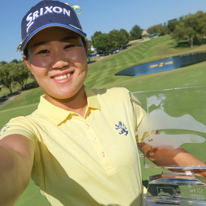 #CheersToTheChampion! 🏆 @nasagolf7355 is invited to participate in the 2022-2023 @lpga Tournament of Champions after her win at the @NWAChampionship.  

#HGVLPGA | my.hgv.com/3AXYxAz