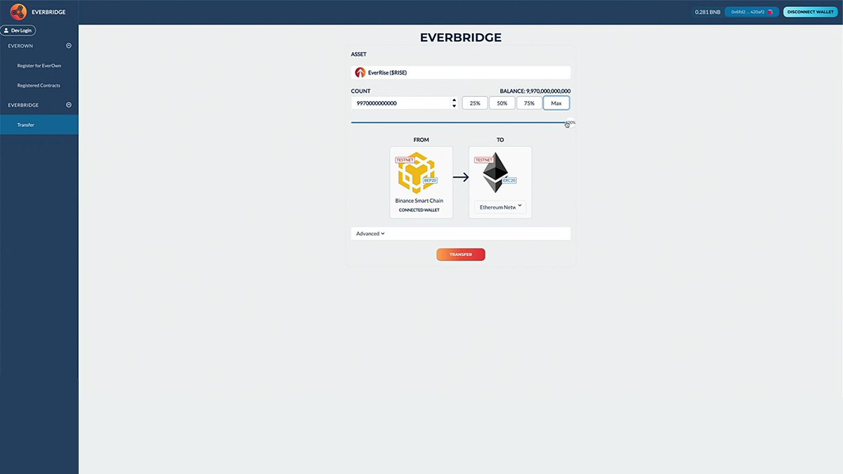 EverRise's tweet photo. Get a sneak peek of the #EverBridge UI/UX and functionality and how exactly we're able to pull off 3 chains and 1 circulating supply 👀🔥🌉 
https://t.co/OhJyitXXs5

We'll see you on @0xPolygon and @ethereum on October 5th! https://t.co/1IN6JdI37n