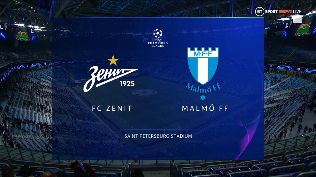Full match: Zenit vs Malmo