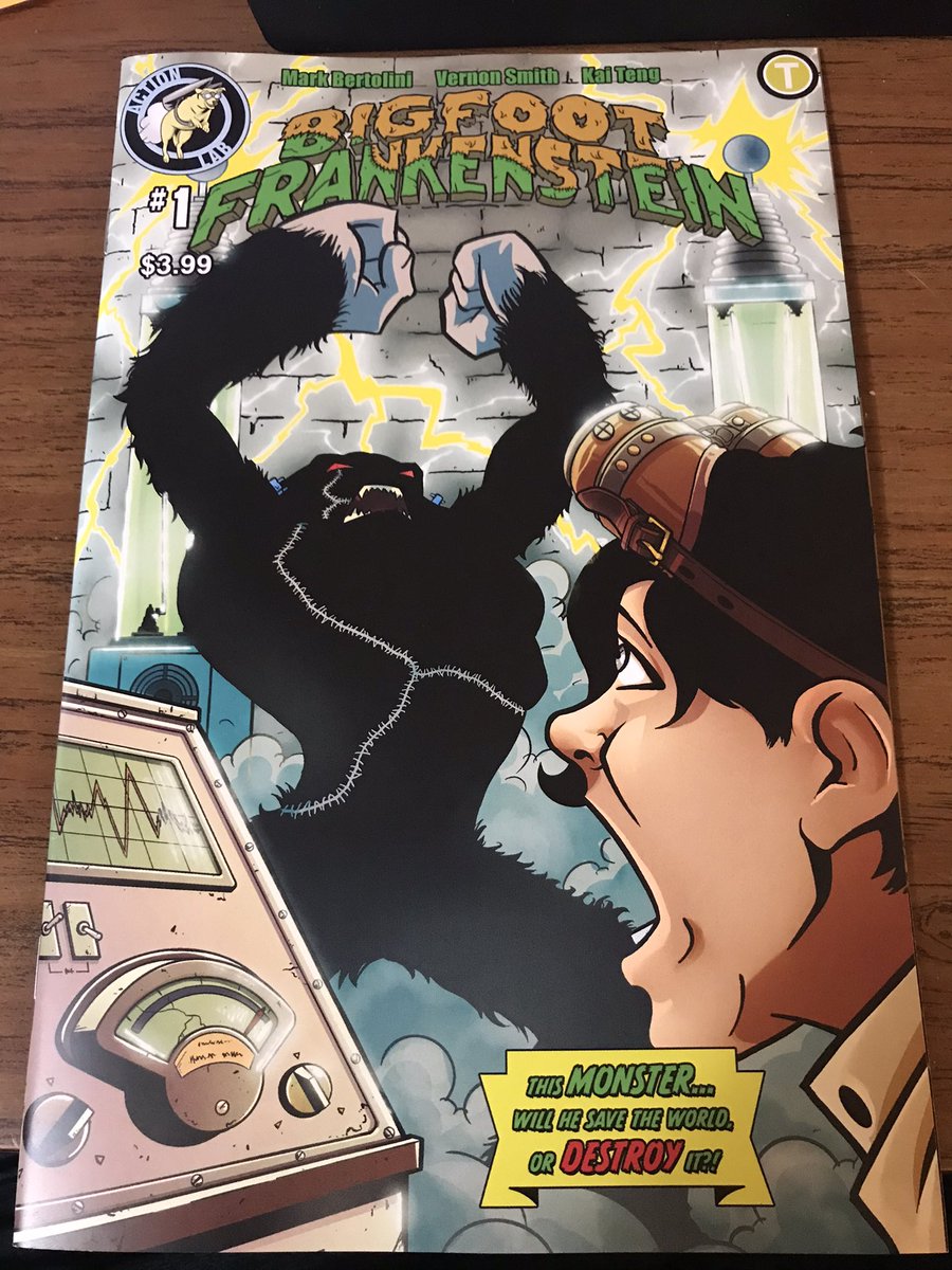 MattL (@twoguns365) on Twitter photo Of all my Marvel and DC books this week, I gotta say this one looks the most fun! #bigfootfrankenstein <a href="/ActionLab/">Action Lab Ent.</a> Of all my Marvel and DC books this week, I gotta say this one looks the most fun! #bigfootfrankenstein <a href="/ActionLab/">Action Lab Ent.</a>