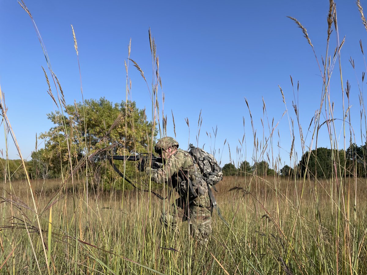 BlackWolvesROTC's tweet photo. Yesterday at #leadershiplab the Blackwolves covered React to Contact, React to Near Ambush, and Squad Assault.  Cadets started with a class, then a walkthrough, and finally a practical exercise @ArmyROTC @3rdROTCBrigade @GoArmy 
#leaderswanted #bossup https://t.co/Hc5eOAh2HE