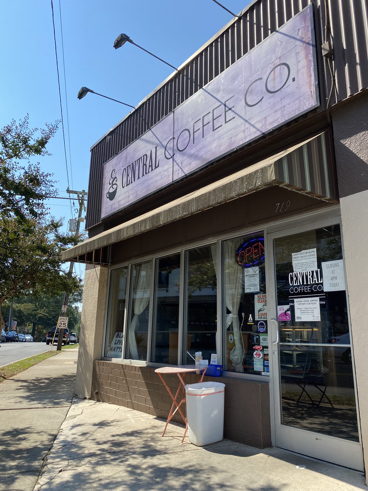 Central coffee cheap
