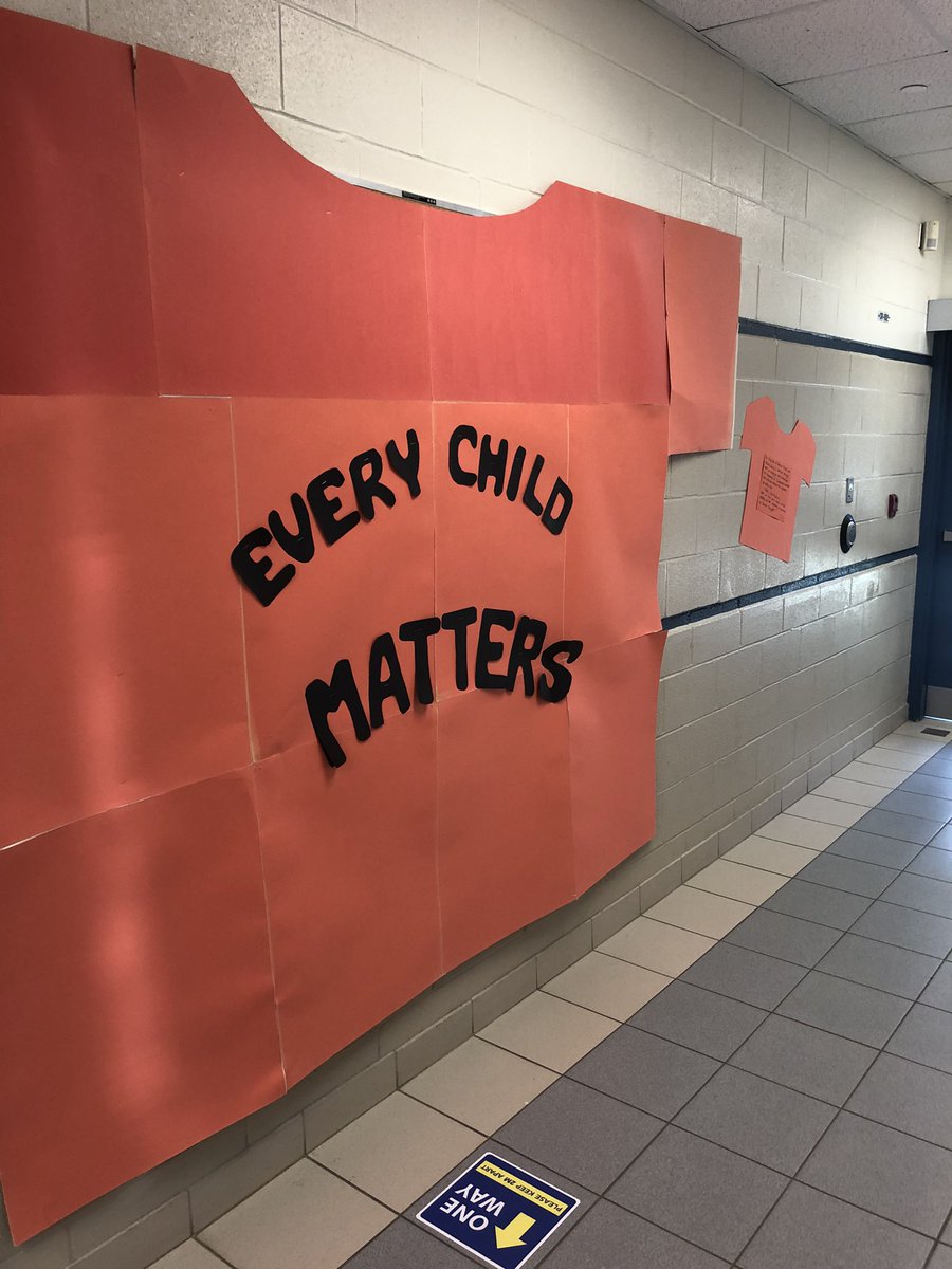 We have been preparing for #OrangeShirtDay2021 with <a href="/WiseJaguars/">John Wise Jaguars</a> tomorrow we wear orange and continue to learn more about the lasting  impacts of Residential schools on Indigenous communities.