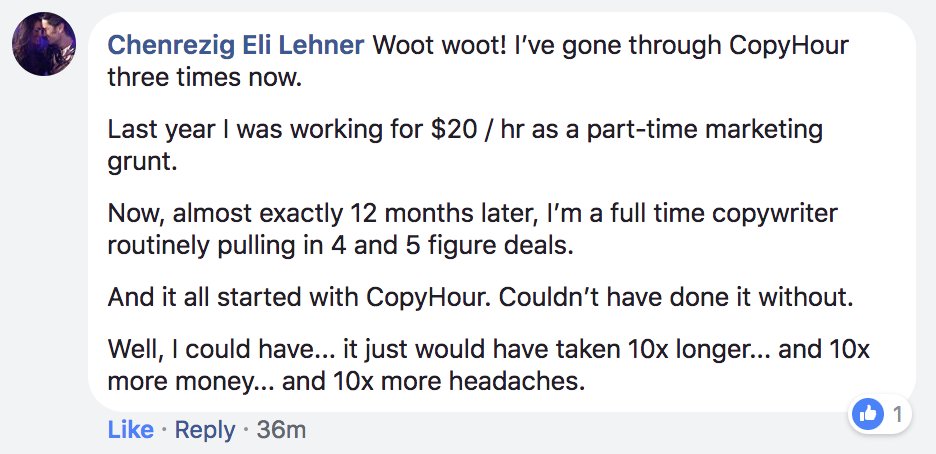 sheevaun's tweet photo. When the guy who just exited https://t.co/JKCENEcW8X for over $100mm got his start writing copy from this CopyHour then you know it's the real deal. #copyworks #writerslife
#blogprofits #entrpereneurship
https://t.co/TMo18o9OM8 https://t.co/u57QyONI4f