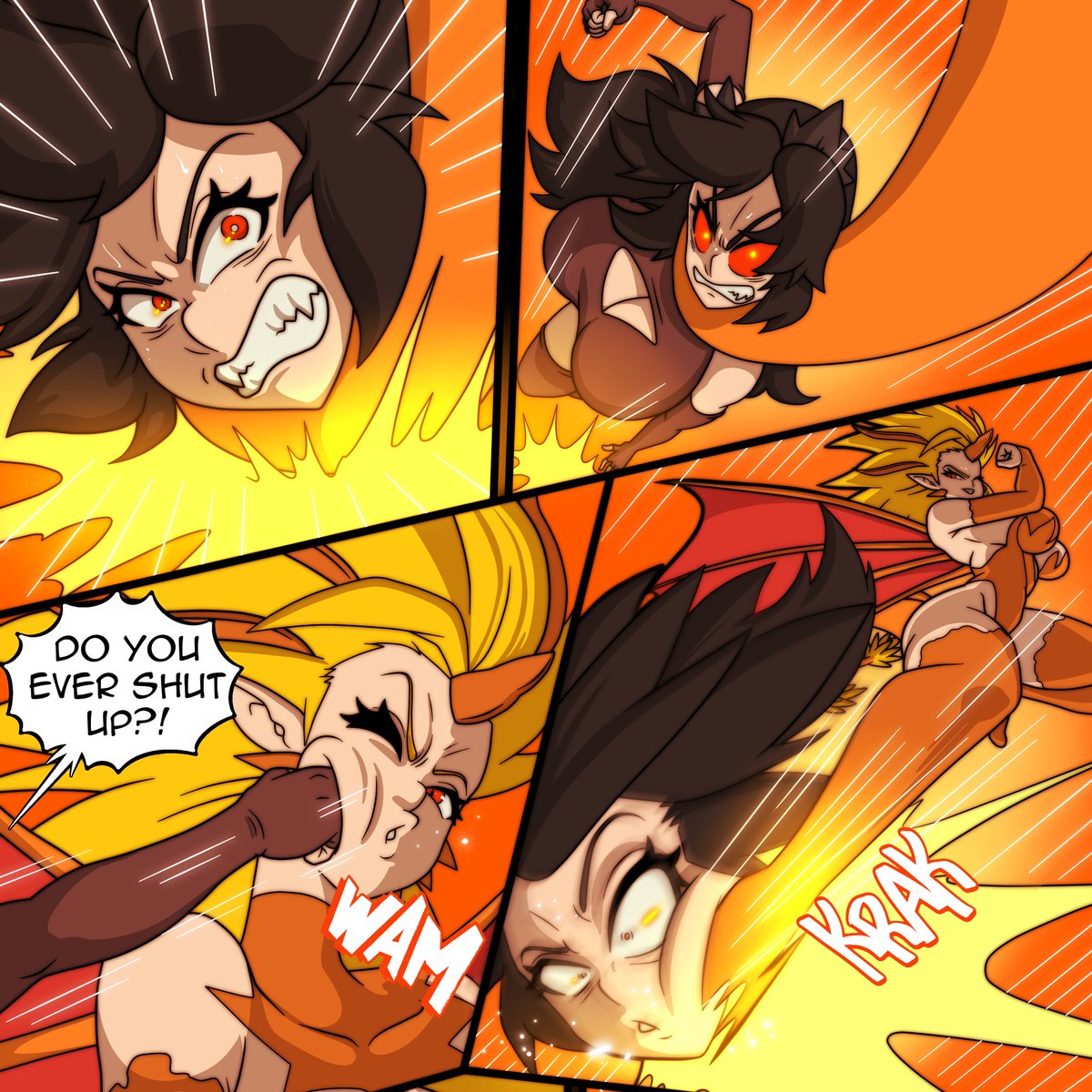 godzilla had enough of ghidorah talking in kaiju girls chapter 9 

comic link 328931.e-junkie.com/product/171234…