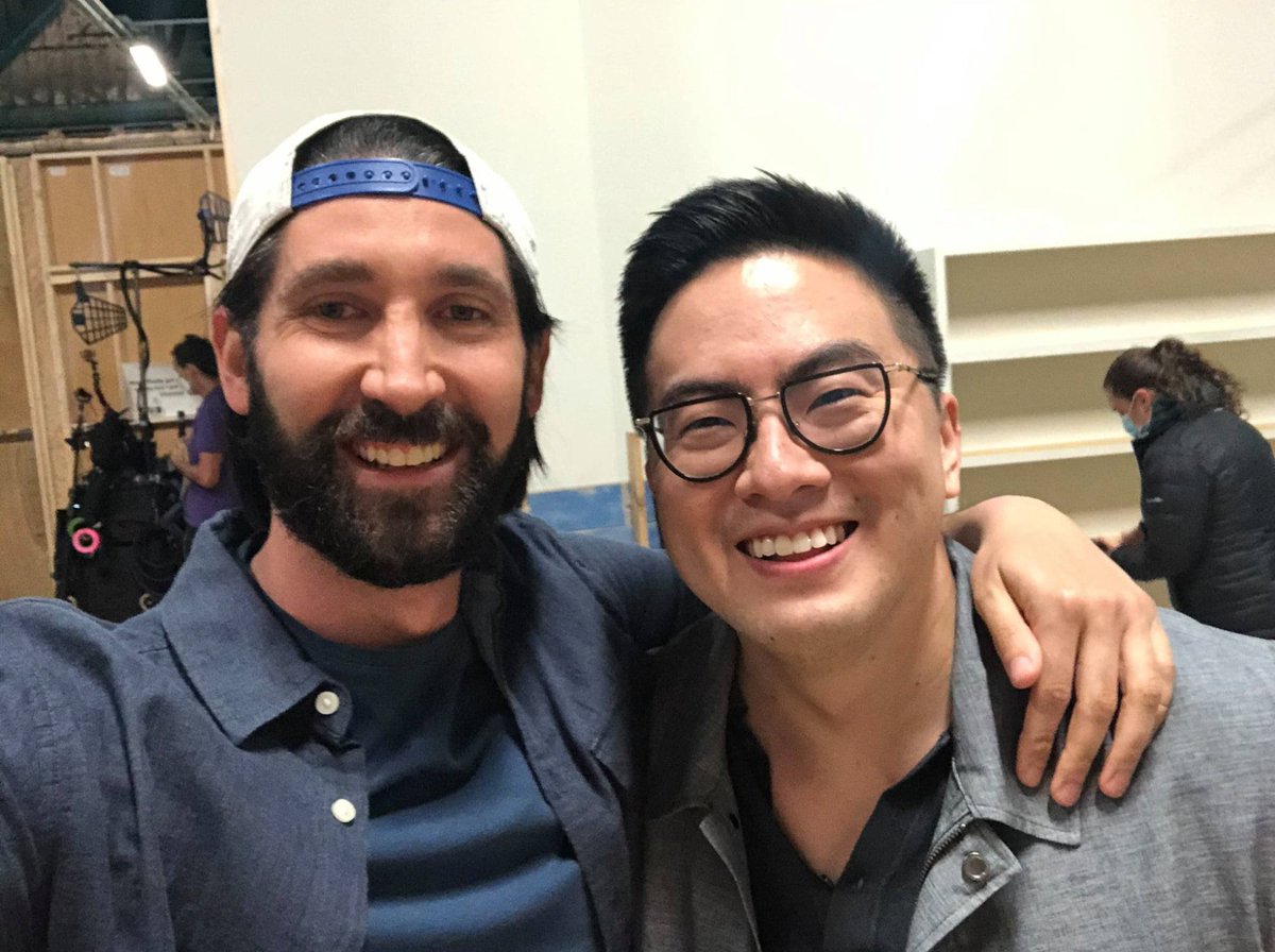 chasefein's tweet photo. My episode of AWKWAFINA IS @NoraFromQueens , airs tonight 7pm (PCT) on Comedy Central

Check it out if you want to see my quarantine 15 &amp; full beard in action &amp; act like a jerk :)

@awkwafina #Awkwafina #bowenyang #AwkwafinaIsNoraFromQueens https://t.co/MEFWGyB65c