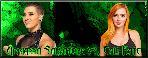 Official_NFW's tweet image. VLAD BLACKHEART MEMORIAL FINALS MATCH!
A Block Champion: Adrianna Salvatore (@ReignOfAnarchy) [15]
VERSUS
B Block Champion: Cali-Kate (@RealKatesBass) [14]