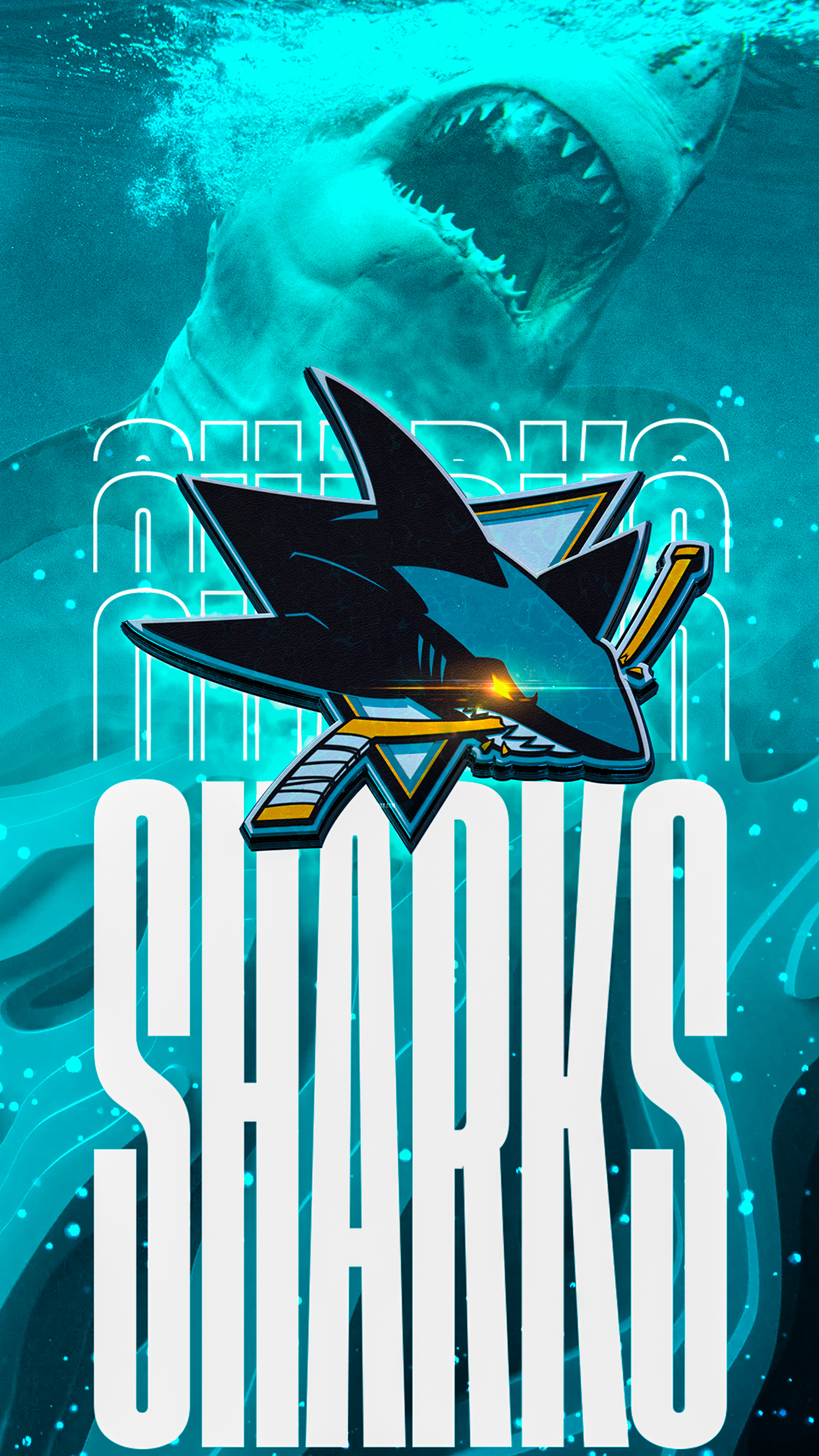 san jose sharks wallpaper｜TikTok Search