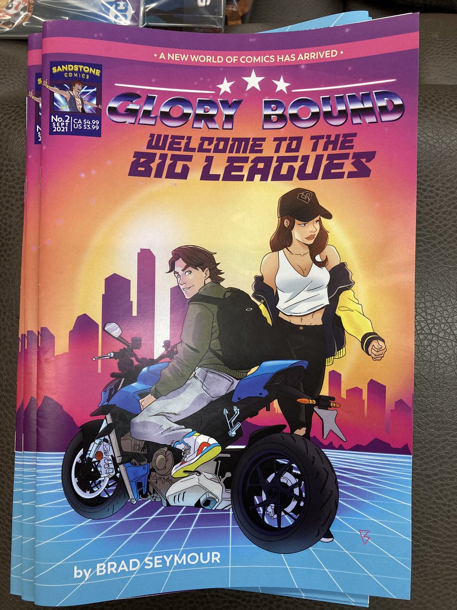 TheComicHunter's tweet photo. Glory Bound #2 is out today, and we have lots of them! #SandstoneComics. https://t.co/ZoB8irguu5