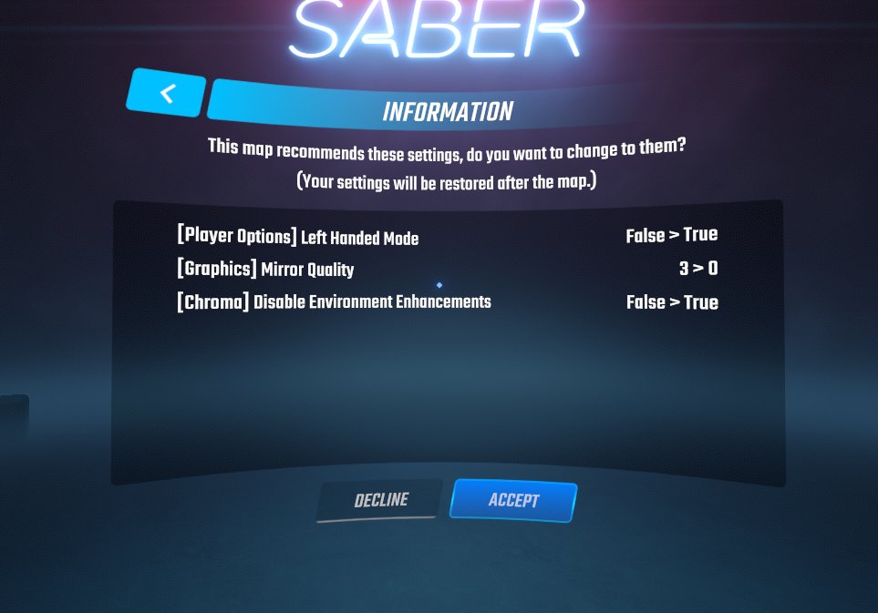 Aeroluna on Twitter "🎉Hey quest users, remember Noodle Extensions