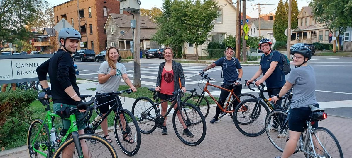 SlowRollCLE's tweet photo. Here are more shots from our most recent ride courtesy of Slow Roller Robin Leftridge. As you can see, #SlowRollCLE is all smiles!
Don't believe us? Come see for yourself this Monday, October 4 at 7pm as we ride out of @metrohealthCLE's Ohio City Health Center. See ya there! https://t.co/xqhL8WMJhD