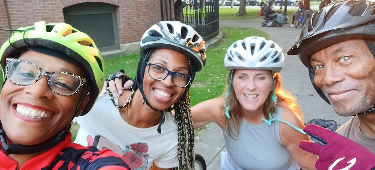 SlowRollCLE's tweet photo. Here are more shots from our most recent ride courtesy of Slow Roller Robin Leftridge. As you can see, #SlowRollCLE is all smiles!
Don't believe us? Come see for yourself this Monday, October 4 at 7pm as we ride out of @metrohealthCLE's Ohio City Health Center. See ya there! https://t.co/xqhL8WMJhD