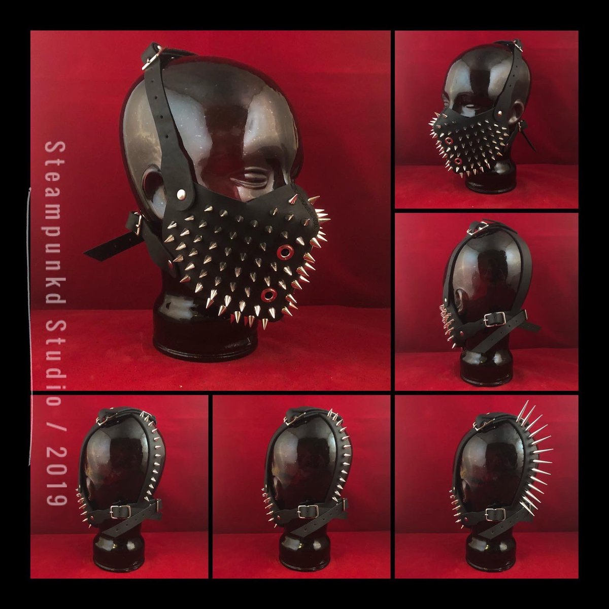 Grave_Digs's tweet photo. Handmade leather half masks. Currently 30% Off, save some $$
https://t.co/zHczu18B64
#fashion #goth #gothic #spikes #spiked #postapocalyptic #biker #motorcycle #snowboarding #leather #facemask #halfmask #art #stage #band #costume #metalhead #armor #alternativefasion #cosplay https://t.co/seG07VvMN4