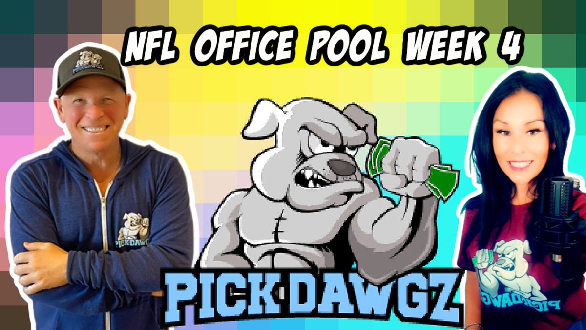 PickDawgz's tweet photo. FREE NFL Office Pool Contest Week 4 - CASH PRIZES - 
All Contest Rules on @PickDawgz YouTube along with full prize breakdown!  Make sure you read and follow the rules to qualify!  link below: 
https://t.co/p3DEVRGwM4

Good luck everyone! 
#PickDawgz #NFLofficepool #free #enter https://t.co/Dx4HlFherL