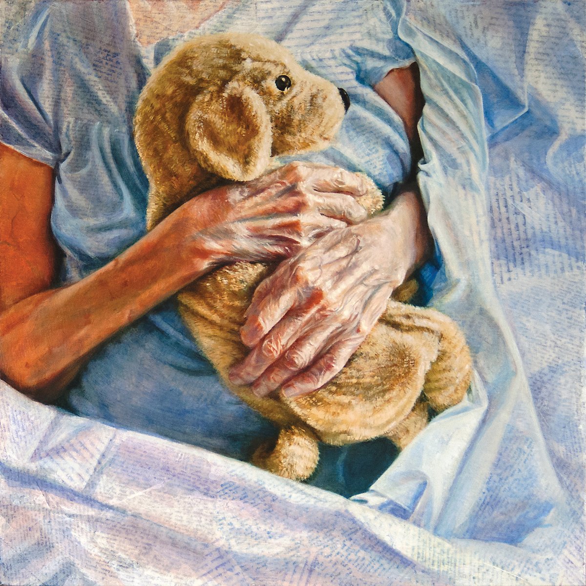 kre8v's tweet photo. The Society of Canadian Artists' 53rd International Open Juried Exhibition ends tomorrow! I'm delighted to have had the opportunity to show 'Holding On' in this group. 24x24" diary pages, acrylic, oil
https://t.co/chC87rKVbL #artist #painter #portrait https://t.co/BvT4oSfU6N https://t.co/ua9yjwn1cA