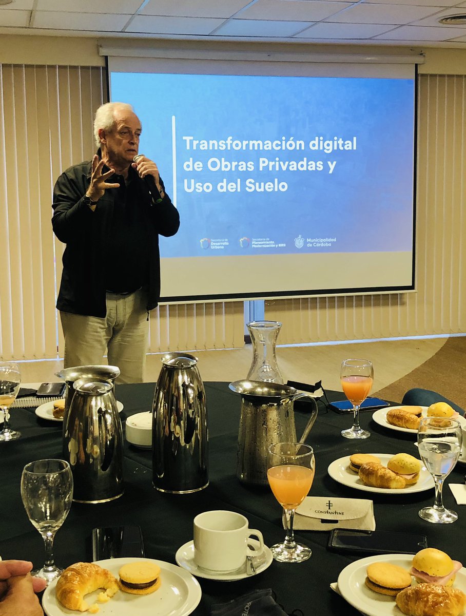 Presentado por el Secretario de Desarrollo Urbano de la Municipalidad de Córdoba, Daniel Rey. #TallerPresencial