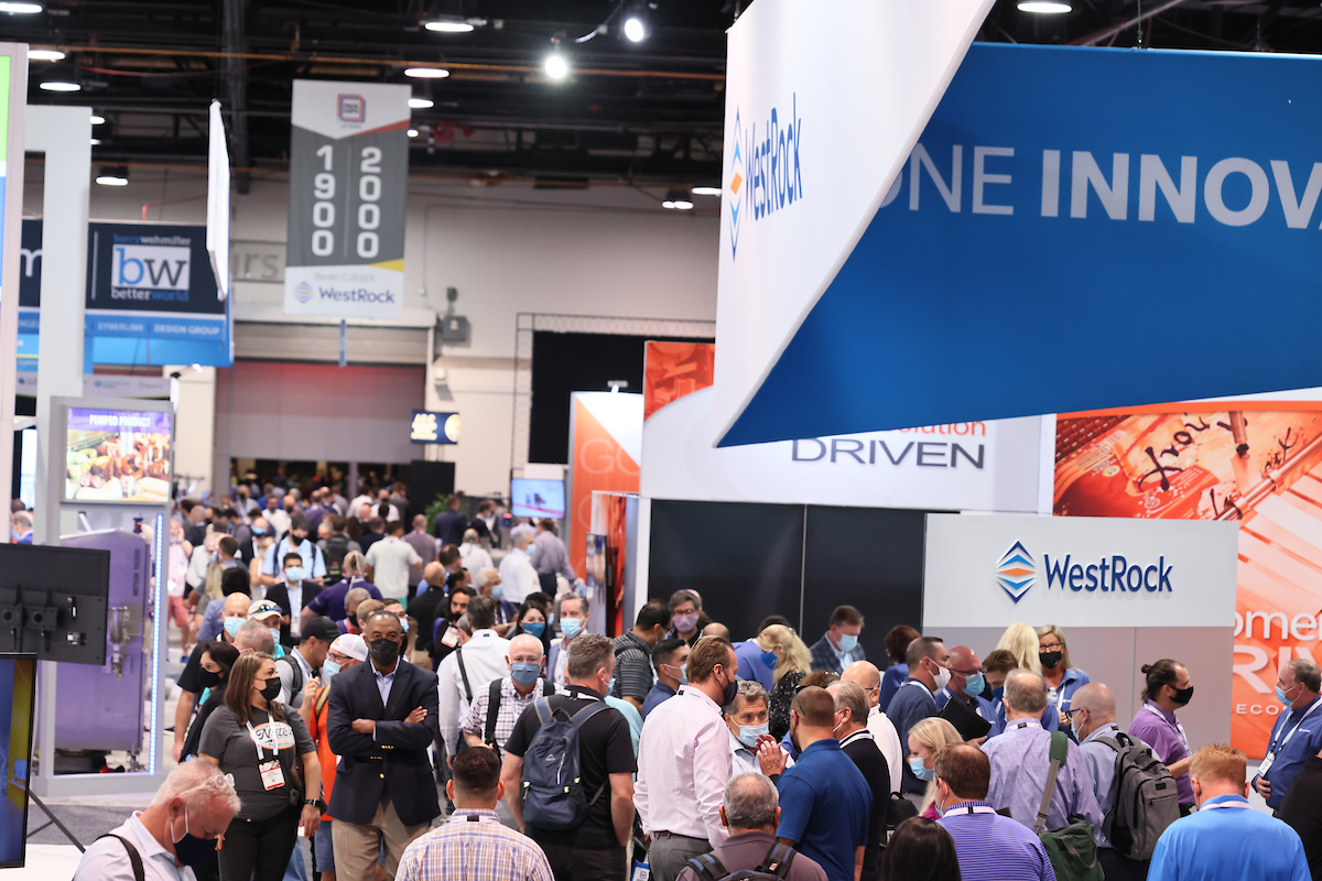 It’s been a long 18 months without trade shows, but LOOK at these halls! So incredible to see the industry back together! There really is no better place to see the latest technologies up close and personal than #PACKEXPOLasVegas and #HealthcarePackagingEXPO.