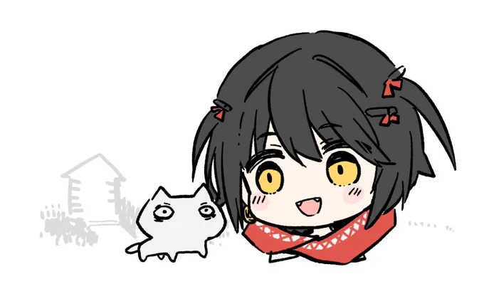 今週はましろくん描きたい 