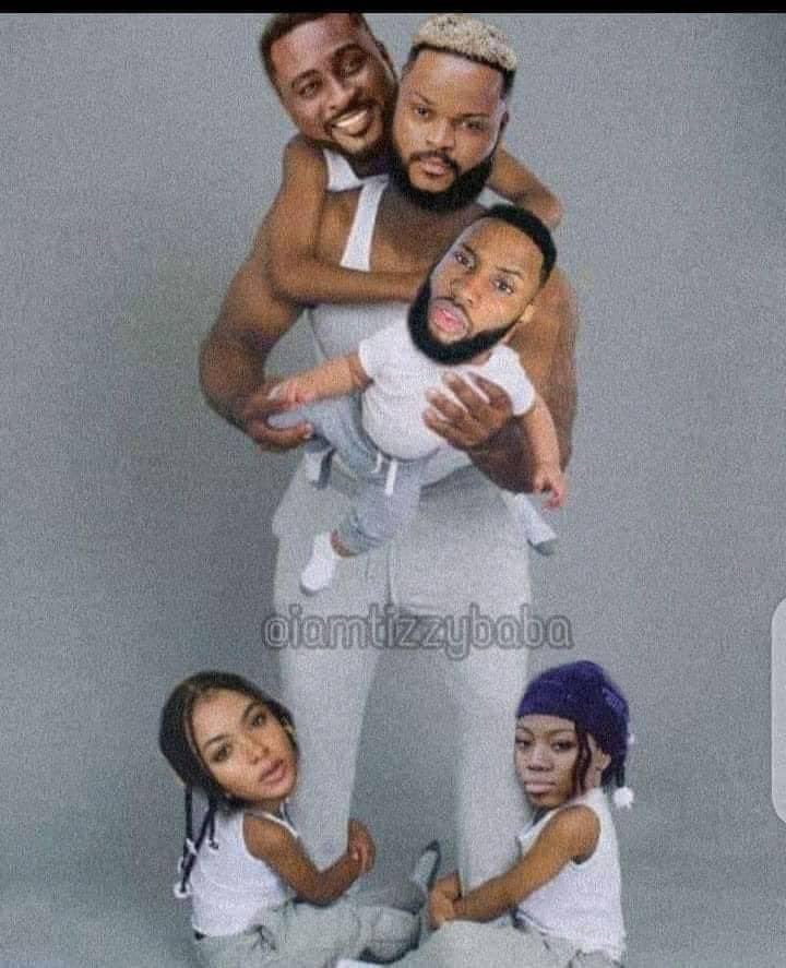 Vote for daddy to continue taking care of his kids papa put need your votes pikin need to chop #BBNaijaShineYaEye #BBNaijia6 #BBNajia #WhiteMoneyGeng vote for Whitemoney