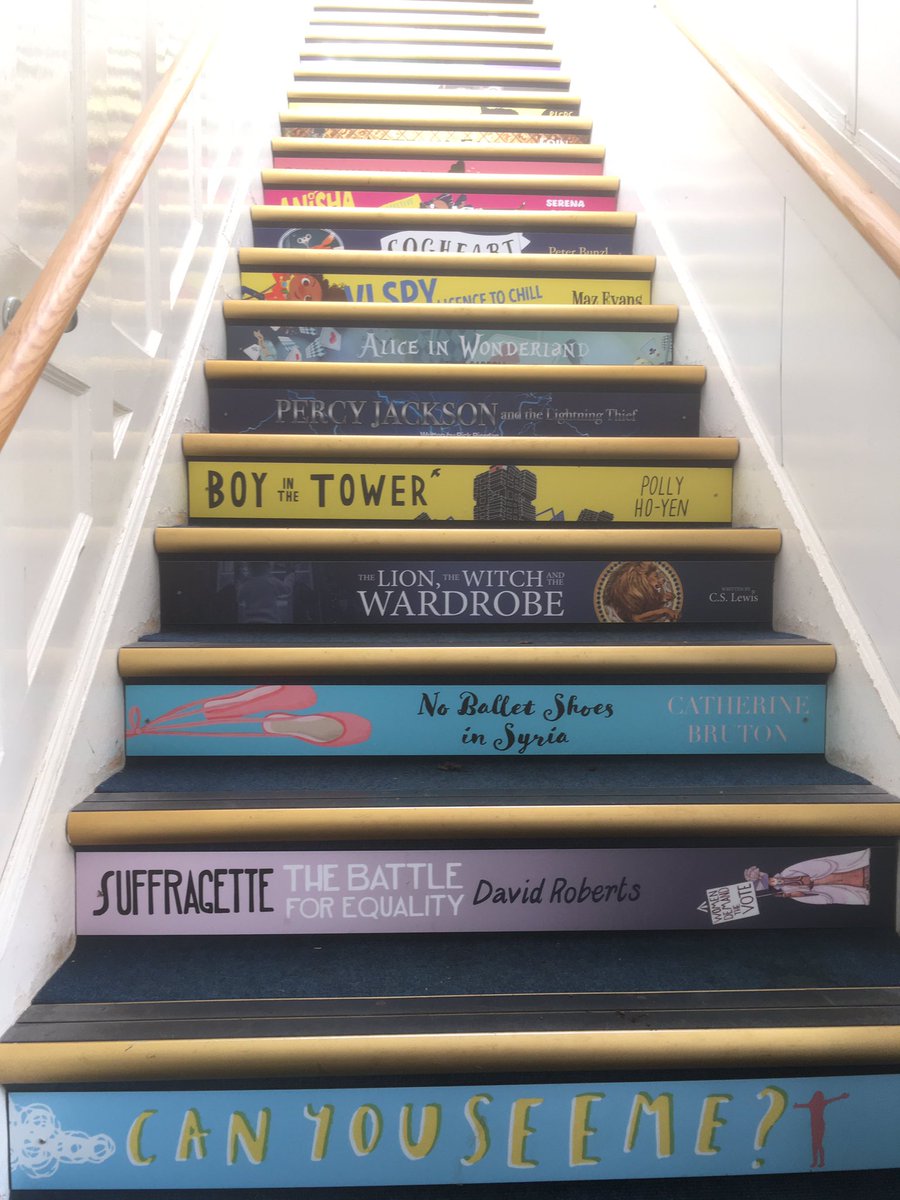 Loving our newly decorated staircase!