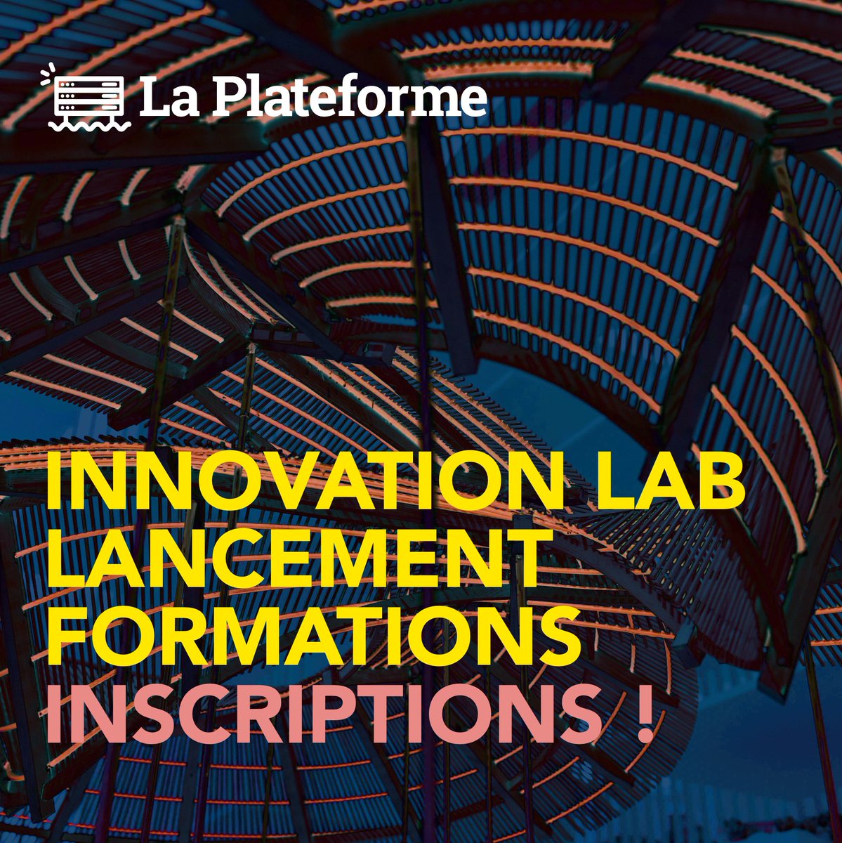 L'appel à candidatures pour l'Innovation Lab! Vous souhaitez vous former à l'innovation
laplateforme.io/innovation-lab/

Challenge promo 2022 : Habiter demain avec <a href="/caissedesdepots/">Caisse des Dépôts</a> 
 #innovationlab #habiterdemain #marseille #chefdeprojetinnovation #formation <a href="/Sylvia_Vandy/">Sylvia Andriantsi...</a> <a href="/AlicePitoizet/">Alice Pitoizet</a>