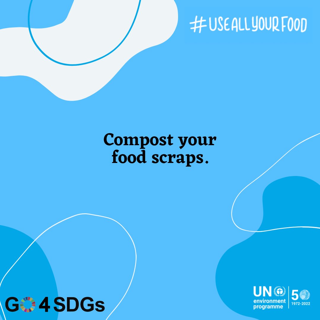 desmond_amazing's tweet photo. Our food systems cannot be resilient if they are not sustainable. Stop food loss and waste. For the people. For the planet. Learn more: @unep
Follow: https://t.co/DyY7zHE5MQ
#anatomyofaction #useallyourfood #acctnow #globalgoals https://t.co/bX5LuveuQU