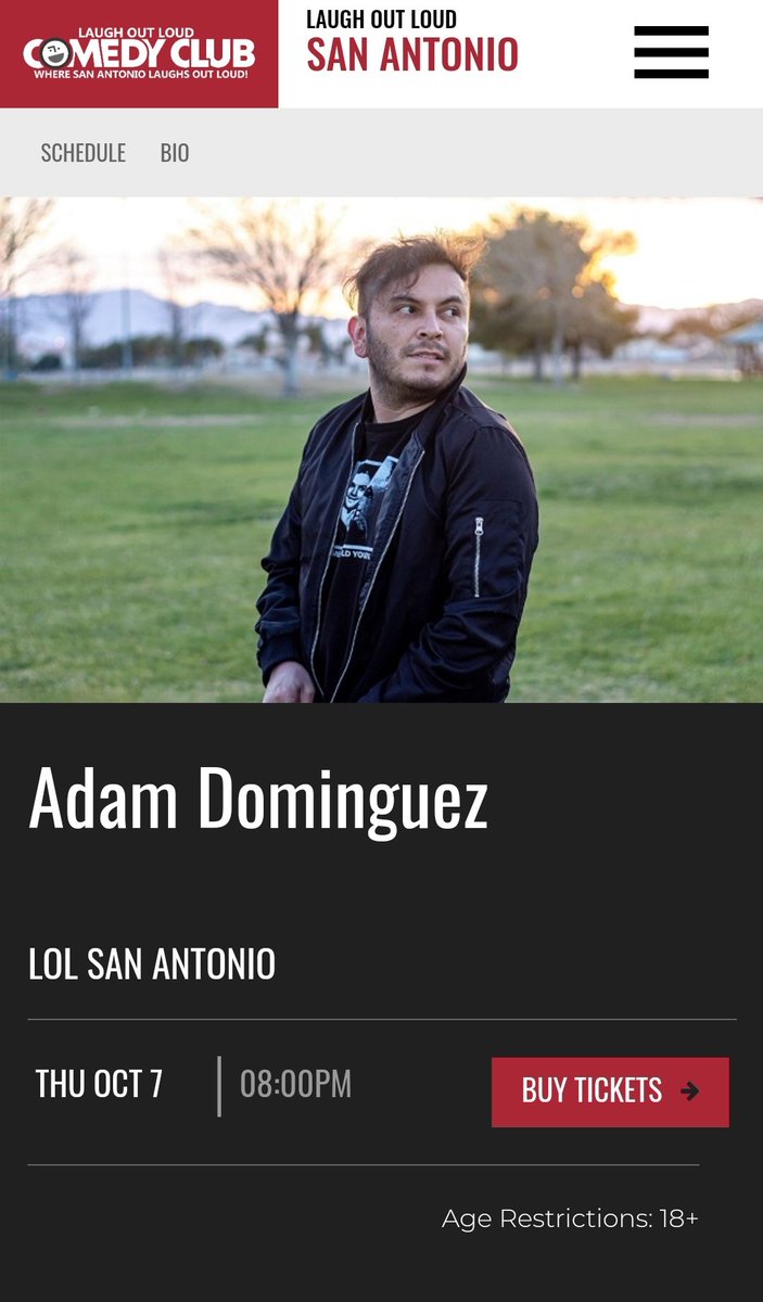 AdamJDominguez's tweet photo. For the first time, I'll be headlining at the @SanAntonioLOL. I'm beyond excited to share the stage with my homegirl Irma Ruiz next Thursday!
https://t.co/giSHzpu589
#sanantoniotexas #satx #comedy #lol #haha #lolcomedyclub #standupcomedy #texas https://t.co/YvFAMbFFcm