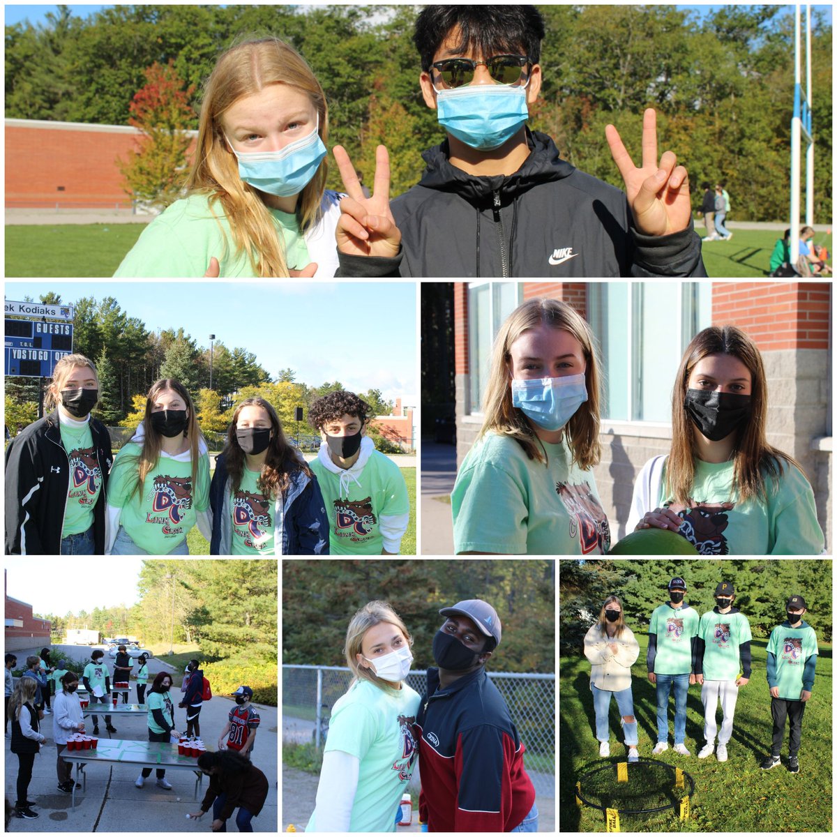 bclinkcrew's tweet photo. Thanks to our awesome Link Crew Leaders, we ran our first big in-person event today: Kodiak Grade 9 Challenge! Today we had sun, + energy, a BBQ lunch, and a whole lot of fun!! @BCSSLibrary @umap03 @BCSSSCouncil @CreekAthletics @T_Rodaro @MrsMcLeodVP @MaxwellSCDSB @SCDSB_Schools https://t.co/kP4d6ytBr8