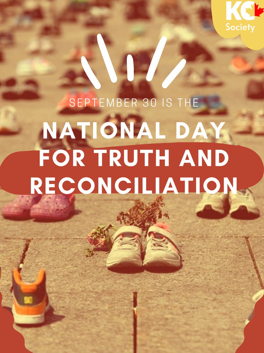 KCSociety1's tweet photo. The tragic history and ongoing legacy of residential schools is never forgotten. #TruthAndReconciliation #TruthAndReconciliationWeek https://t.co/5de6h9F6uP