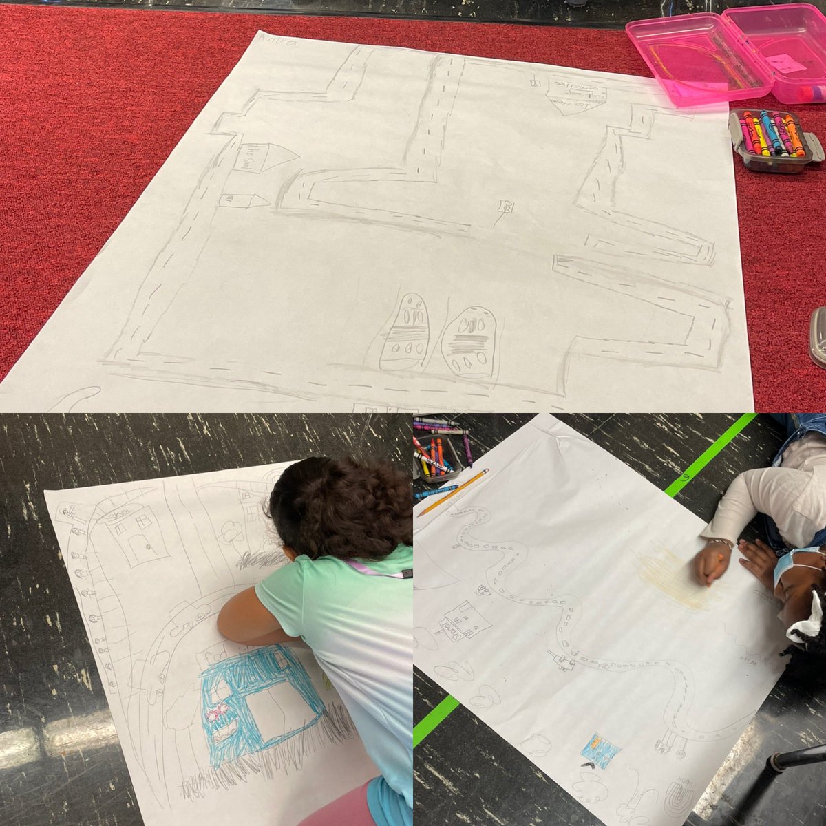 SPEDin2Learning's tweet image. We celebrated the end of our first phonics unit by creating our own vowel towns!