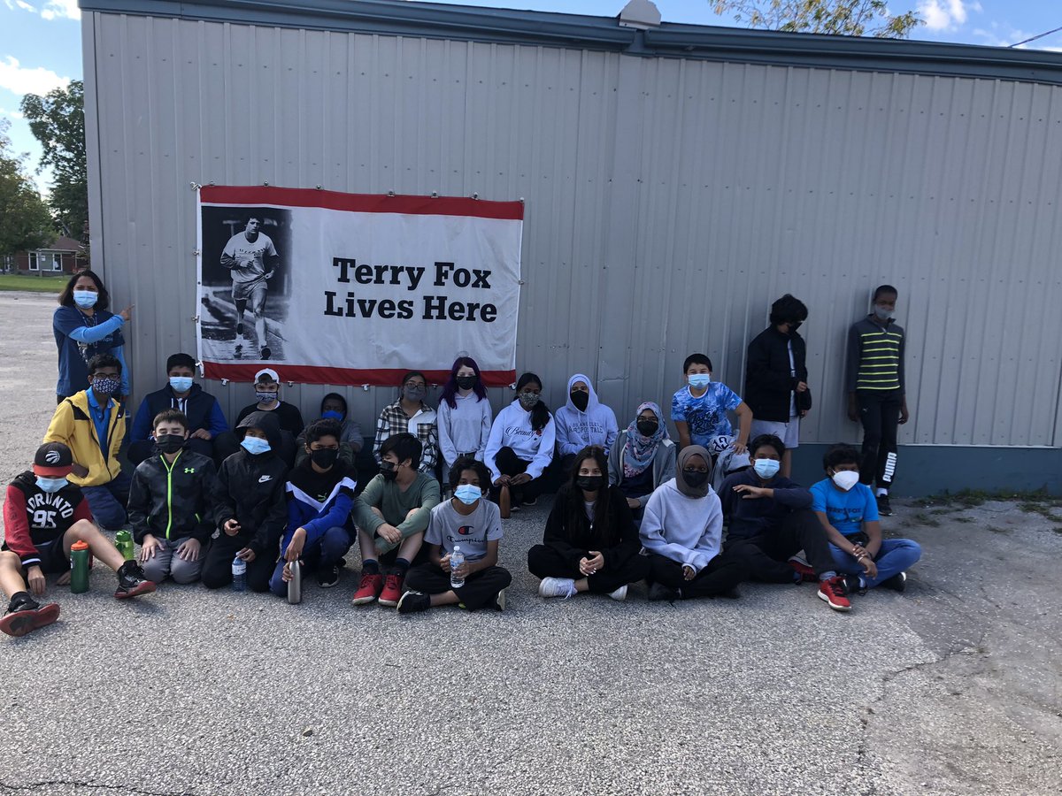 Ruby73682222's tweet image. We @IonviewPS continue to take Terry’s mission and dream forward! @TerryFoxCanada