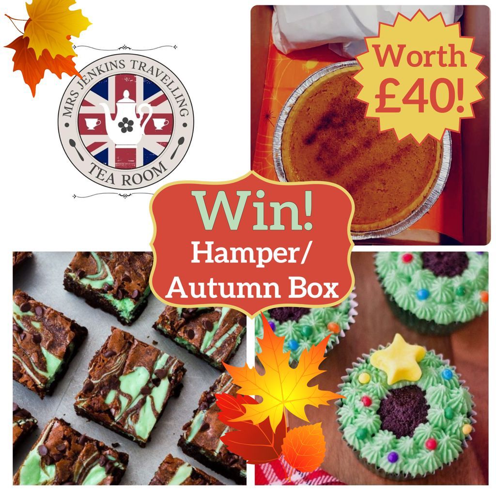 TheWiganRunner's tweet photo. 🍰🍪 WIN A HAMPER OR AUTUMN BOX 🍰🍪
(Worth £40)

🎂LIKE
🍪RETWEET
📦FOLLOW @TheWiganRunner 🙋🏻‍♂️

#Win this special prize W/
Mrs Jenkins Travelling Tea Room 🙋🏻‍♀️
(Pls check out all their Treats on FB &amp; Insta)

📆 Winner Sunday 📆 
#Competition #GiveAway #Contest #Prize #Free #Retweet https://t.co/JCYjrGPVah
