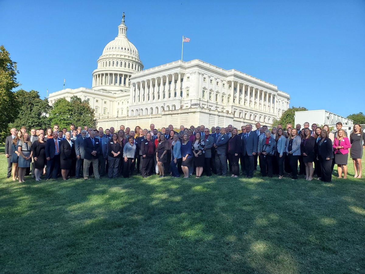 OhioFarmBureau's tweet photo. Ohio was very well represented in Washington this week as County presidents, Young Ag Professionals and AgriPOWER Class XII members took part in the 2021 Leadership Experience. #OFBDC https://t.co/rlqhoDX75s