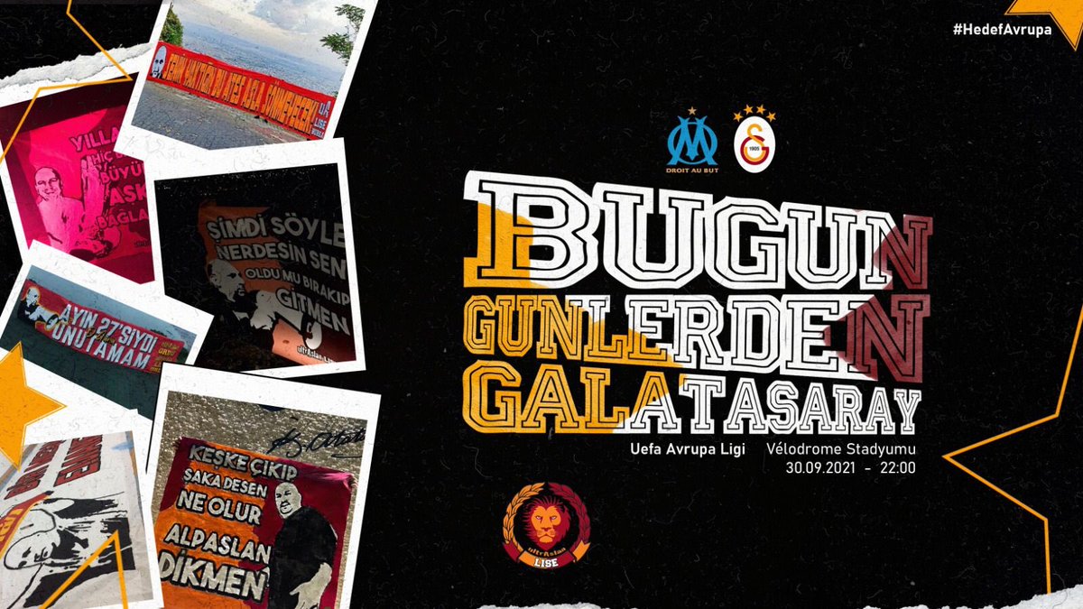 #BugünGünlerdenGALATASARAY #ultrAslanLİSE