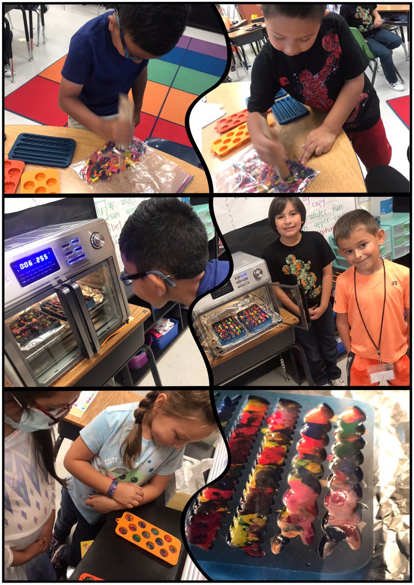 Day 1 of intersession, we were able to observe changes in matter caused by heating and cooling! What a great day! #activelearning #scientists #1Heart1Seguin <a href="/SeguinISD/">Seguin ISD</a> <a href="/PatlanES/">Patlan Elementary</a>