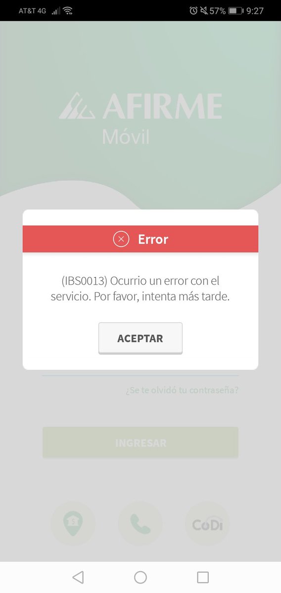TorinGarciaM's tweet photo. @BancoAfirme hola, no me deja ingresar al la banca movil marca el siguiente error https://t.co/HYiE0oiI80