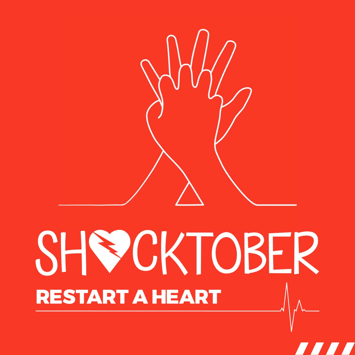 AmbulanceVic's tweet photo. It's #Shocktober!

This month you'll learn how to give #CPR, use an AED and become a @GoodSamApp responder. Shocktober is about giving more Victorians the chance to survive cardiac arrest and go home to their families. We aim to raise community awareness and save lives. Join us🚑 https://t.co/PSrNwRuNeQ